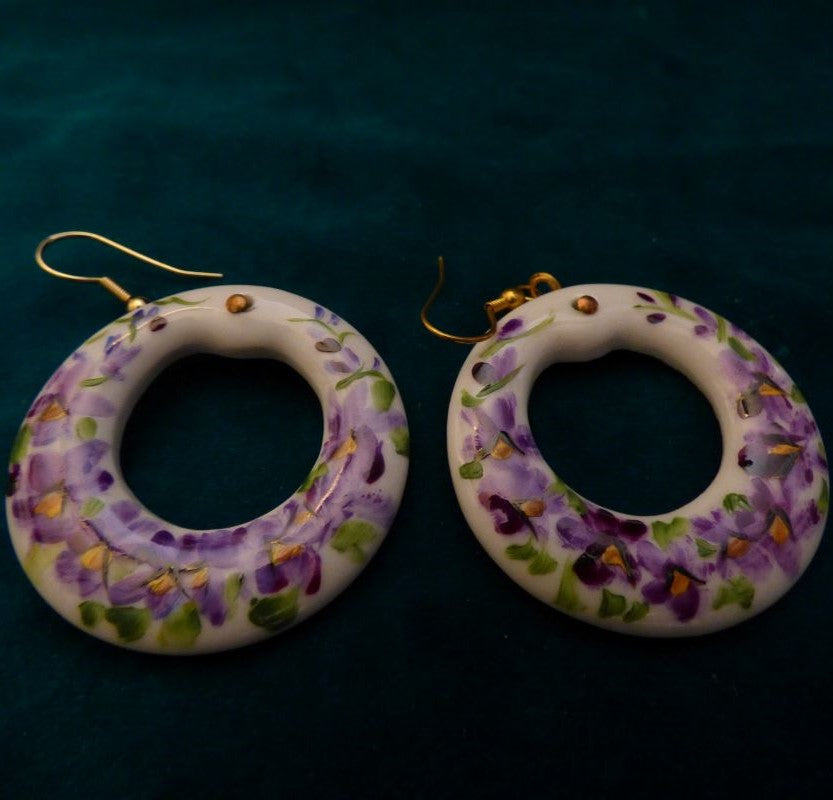 Orecchini violette