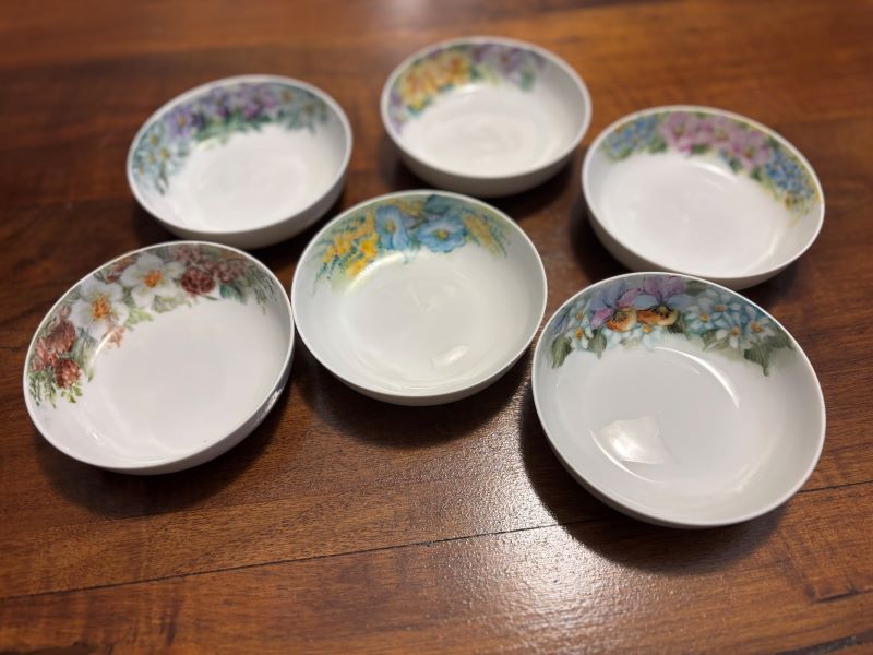 Coppette di limoges per dolce / macedonia