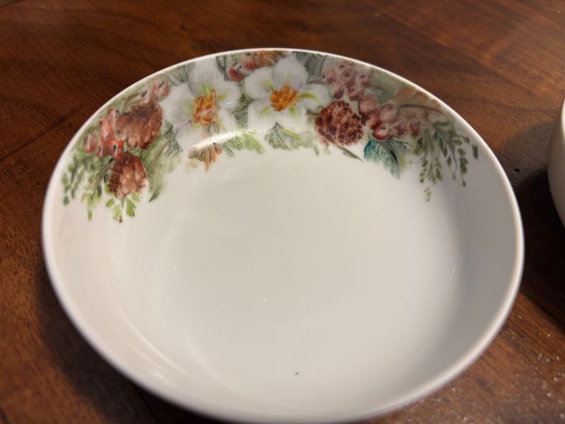 Coppette di limoges per dolce / macedonia