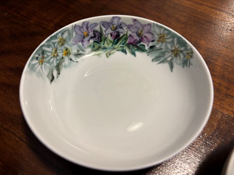 Coppette di limoges per dolce / macedonia