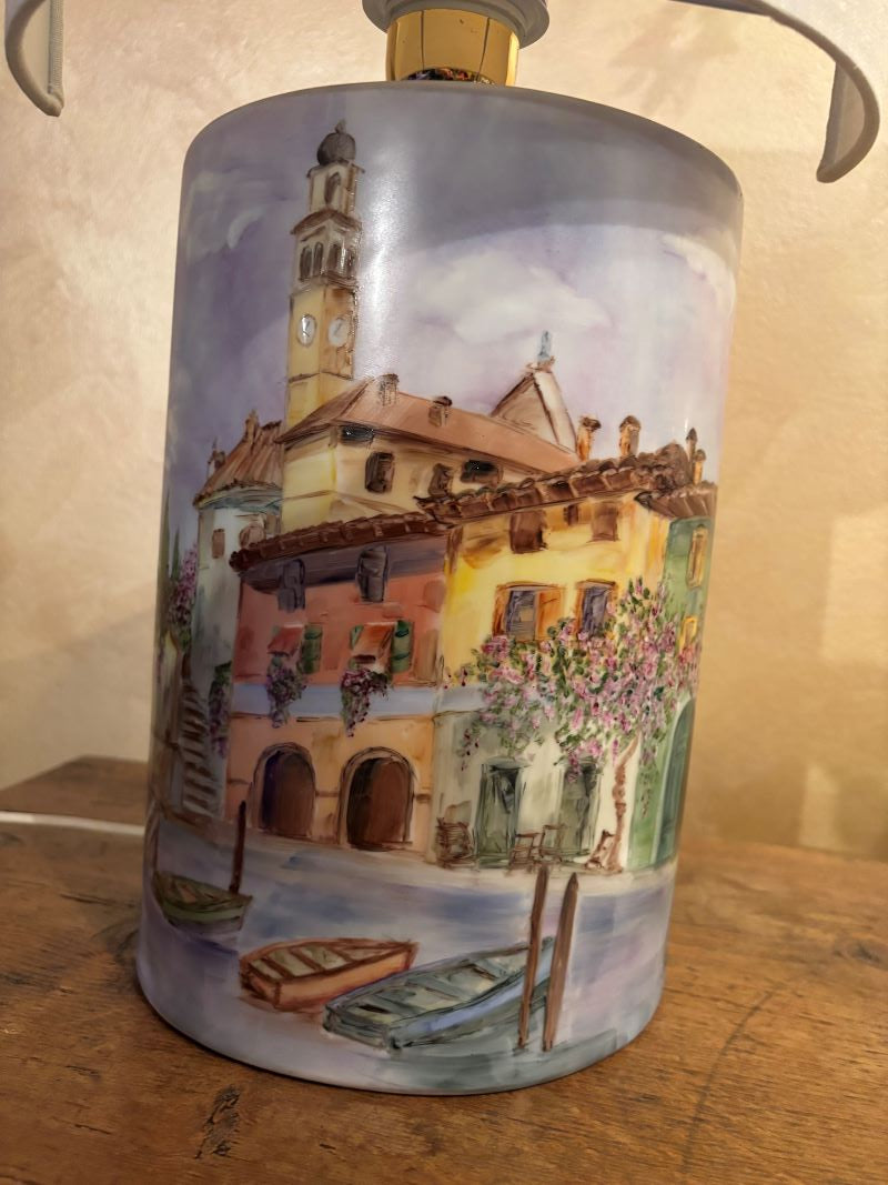 Lampada paesaggio lacustre