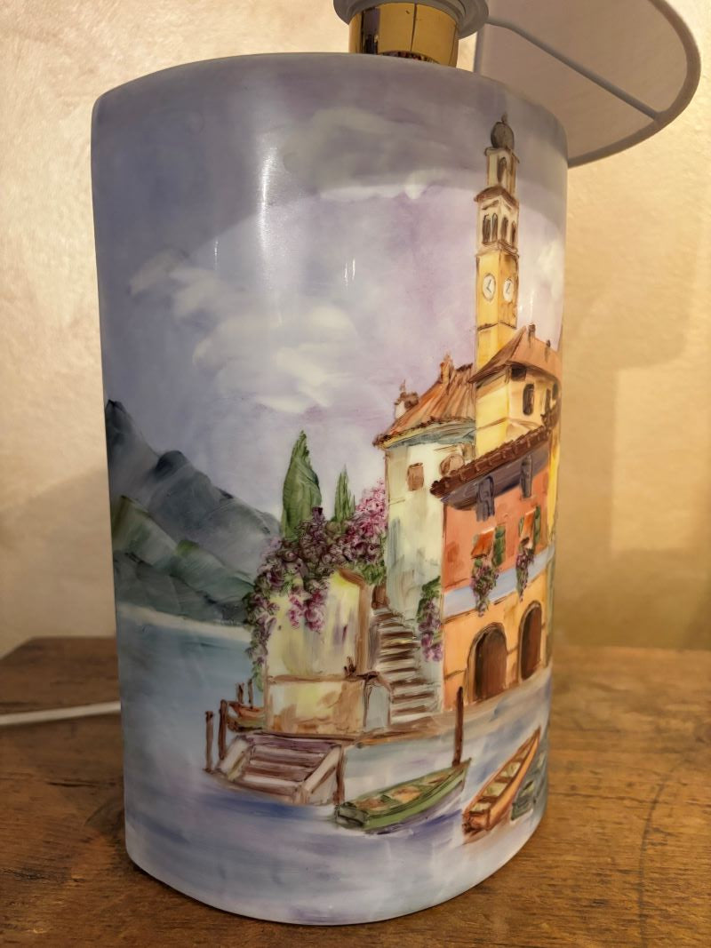 Lampada paesaggio lacustre