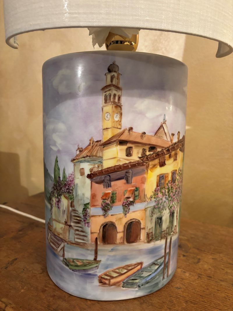 Lampada paesaggio lacustre