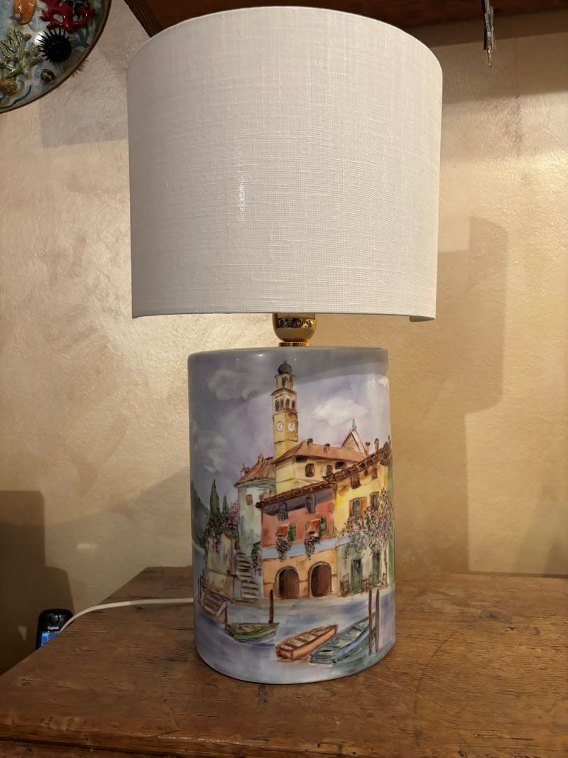 Lampada paesaggio lacustre