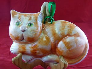 Gatto in ceramica