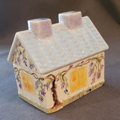 Casetta porta gioie viola